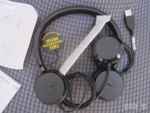Слушалки Jabra Evolve 20SE MS Stereo, снимка 10 - Слушалки и портативни колонки - 53571983