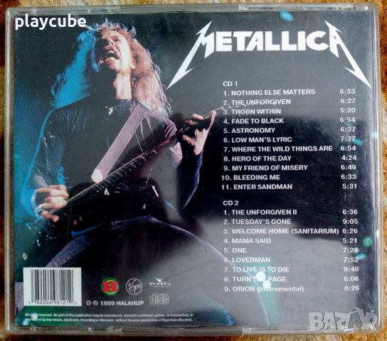 Metallica - Best Ballads на 2 CD, снимка 4 - CD дискове - 44977953