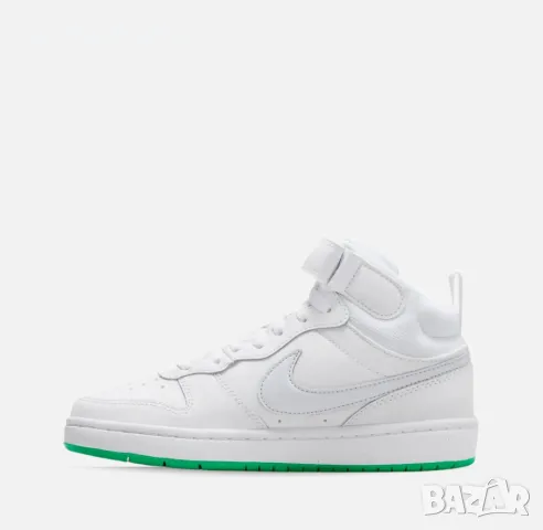 НАМАЛЕНИЕ !!!  Маратонки Nike Court Borough Mid 2 White CD7782-115, снимка 2 - Детски маратонки - 48955246