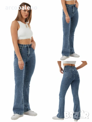 Дамски дънки тип „bootcut“ 