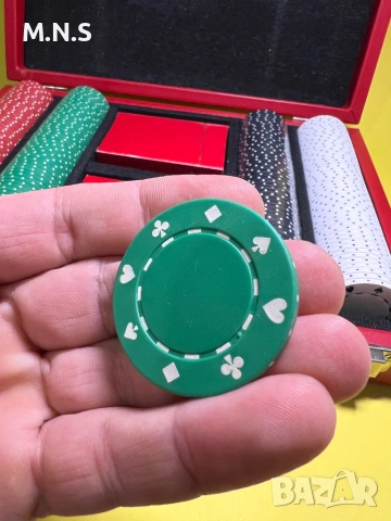 Покер Сет +Чипове , снимка 5 - Рулетки - 53760503