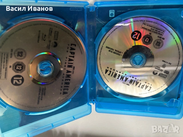 Captain America The First Avenger Blu ray, снимка 2 - Екшън - 53586721