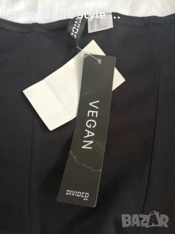 H&M нов кожен топ корсет-бюстие с цип отпред р-р XS , снимка 9 - Корсети, бюстиета, топове - 54114945