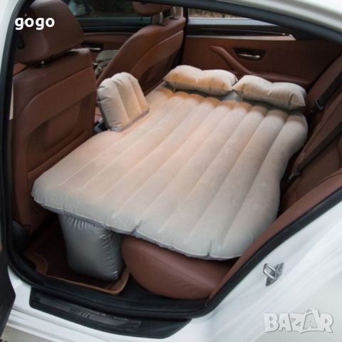 Удобен надуваем матрак (легло), приспособен  за спане в  автомобил AUTO BED, снимка 1 - Матраци - 46406458