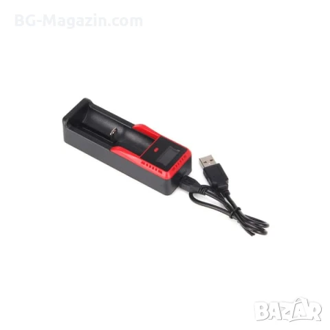 Интелигентно бързо зарядно устройство за батерии Li-Ion Ni-MH универсално 18650 16340 14500 3.7V, снимка 6 - Друга електроника - 51041530
