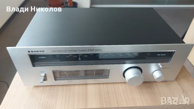 Sanyo FMT 203 L Stereo tuner -Продавам, снимка 2 - Ресийвъри, усилватели, смесителни пултове - 49651108