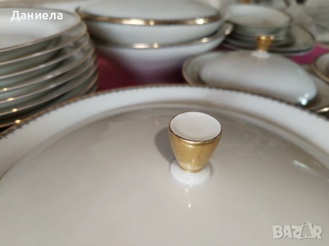 Порцеланов сервиз от 1935 г. - 34 части, снимка 10 - Сервизи - 50689987