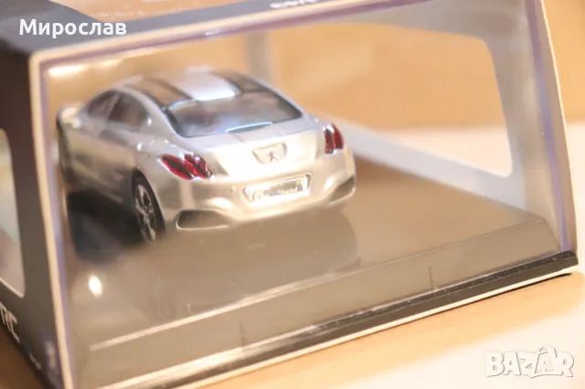 1:43 NOREV PEUGEOT RC HYBRID 4 КОЛИЧКА ИГРАЧКА МОДЕЛ, снимка 6 - Колекции - 49742697