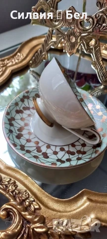 Мока сет, снимка 2 - Антикварни и старинни предмети - 50980878