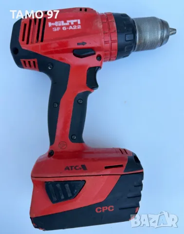 Hilti Сет - Акумулаторен перфоратор, винтоверт и ъглошлайф 3x22V 5.2Ah, снимка 7 - Други инструменти - 48105436