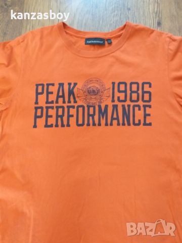 peak performance - страхотна мъжка тениска С, снимка 2 - Тениски - 46563451