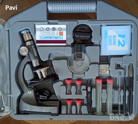 Микроскоп в удобно куфарче, снимка 12 - Образователни игри - 52650917