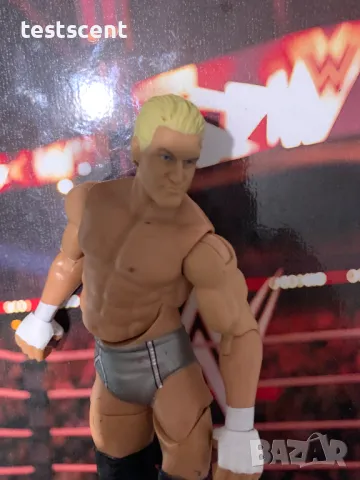 Екшън фигура WWE Dolph Ziggler Nic Nemeth Долф Зиглър Mattel figure играчка Basic Series Grey Action, снимка 5 - Други - 48830926