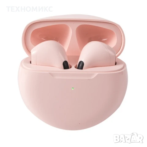 Безжични слушалки Pro 6, IPX4 водоустойчив, зареждаща се кутия , снимка 13 - Слушалки и портативни колонки - 41948003