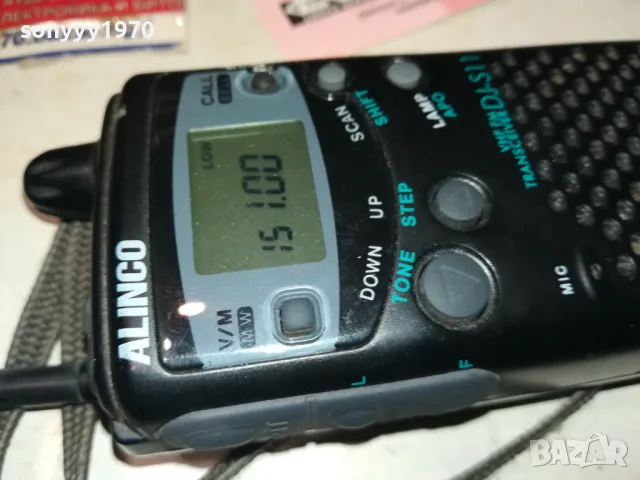 ALINCO DJ-S11 MADE IN JAPAN-TRANSCEIVER 1908241206, снимка 12 - Ресийвъри, усилватели, смесителни пултове - 46952453