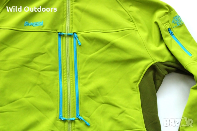 BERGANS Visbretind jacket - мъжко спортно поларено стреч яке, размер L, снимка 2 - Спортни дрехи, екипи - 52447875