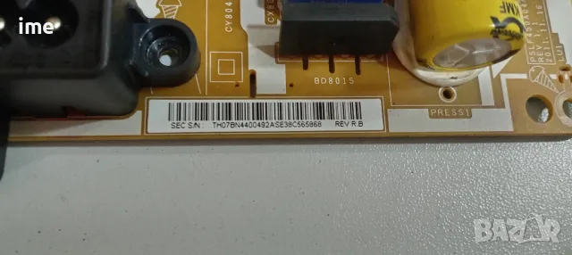 Power Board BN44-00492A, PD32AV0_CSM. Свален от Телевизор Samsung UE32EH4000., снимка 2 - Части и Платки - 47598156