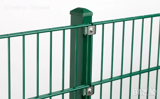 Оградни пана с двойни телове. 2D пана 6/5/6 мм. и 8/6/8 мм, снимка 3 - Строителни материали - 42058062