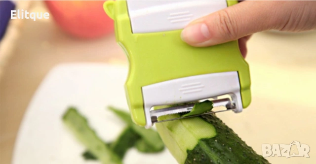 Сгъваем многофункционален нож за белене и ренде за плодове и зеленчуци, снимка 10 - Други инструменти - 53407569