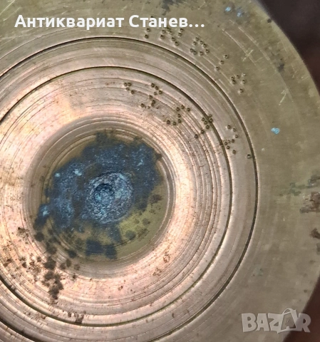 Месингова ваза ръчно декорирана, снимка 8 - Вази - 54032786