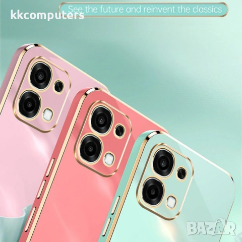 XINLI Калъф за Oppo A6 Pro 5G / 4G - Пръстен, Електропокритие, TPU, 7 цвята, снимка 10 - Калъфи, кейсове - 54287935