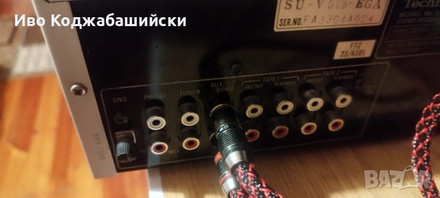 Интегриран стерео усилвател TECHNICS SU-V505, снимка 4 - Аудиосистеми - 52381385