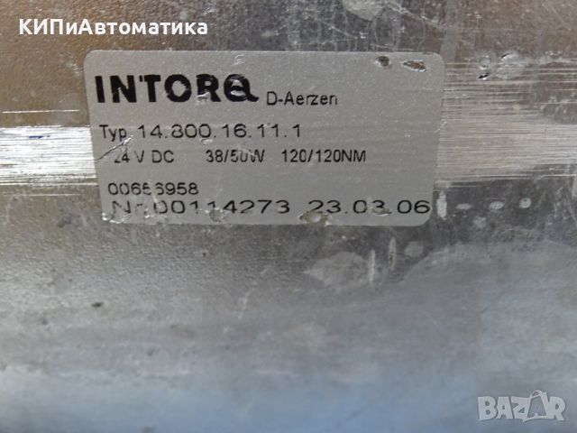 съединител-спирачка електромагнитна INTORQ 14.800.16.11.1 simplabloc clutch brake 24V 120Nm, снимка 5 - Резервни части за машини - 45143333