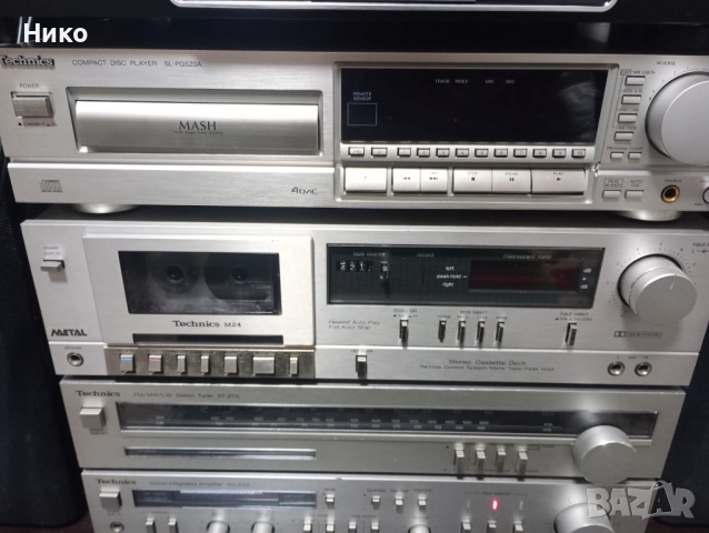 Дек касетъчен Technics M 24, много добър визуално, перфектен технически., снимка 2 - Декове - 52426582
