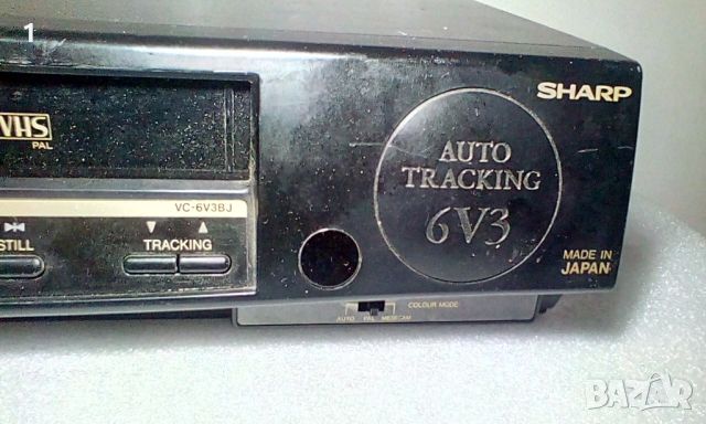 VHS видео Sharp, снимка 3 - Плейъри, домашно кино, прожектори - 45156141