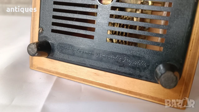 Метроном - System Maelzel - Made in GDR - 1960"г., снимка 6 - Антикварни и старинни предмети - 50625233