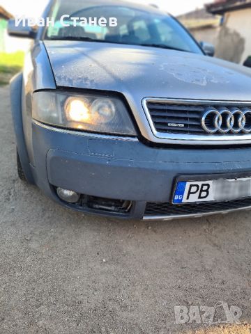 предна броня audi a6 c5 allroad 2000год., снимка 2 - Части - 45293771