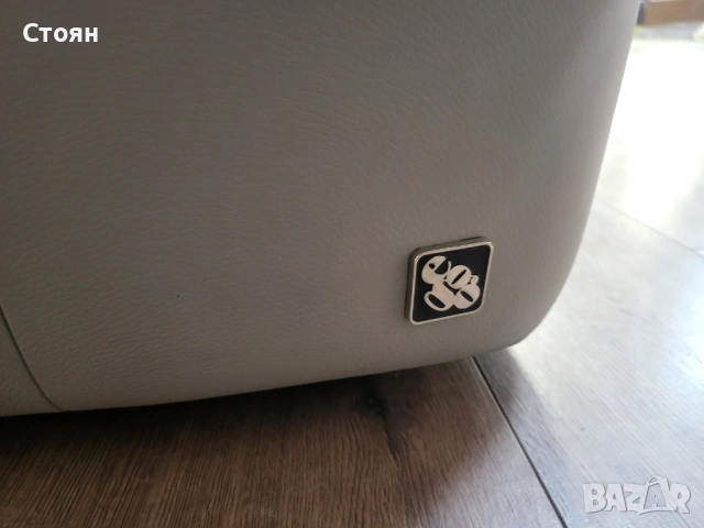 Италиански сив кожен комплект дивани тройка и двойка с ел. релакс, снимка 5 - Дивани и мека мебел - 53730432