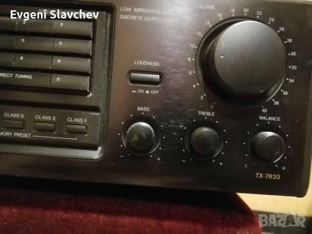 ONKYO - TX-7820, снимка 3 - Ресийвъри, усилватели, смесителни пултове - 46290526