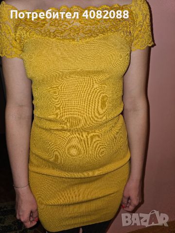 дамска рокля, снимка 2 - Блузи с дълъг ръкав и пуловери - 45622366