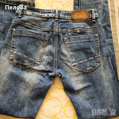 Мъжки дънки M'Sara, снимка 3 - Дънки - 54178046