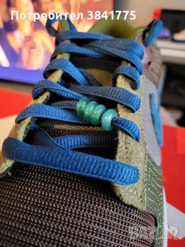 Nike Dunk Low NH Cacao Wow/ Marina-Rough Green-Pilgrim, снимка 3 - Маратонки - 51914161