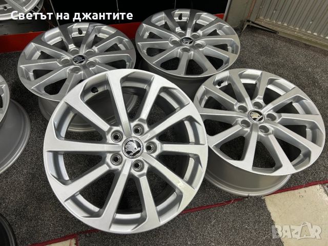 Дажанти 17 Цола 5х112 Audi A3 S3 VW Golf 5 6 7 8 Touaran Caddy Skoda Octavia Seat, снимка 5 - Гуми и джанти - 46724609