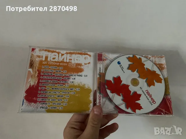 Пайнер Хит Сезони Есен 2004, снимка 2 - CD дискове - 48925305