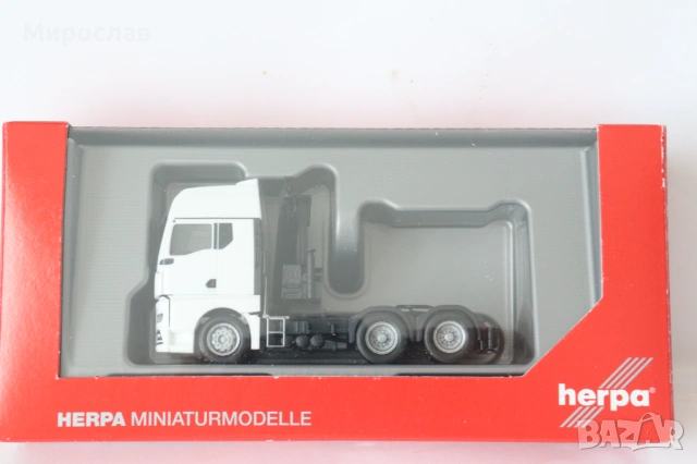 HERPA H0 1/87 MAN ВЛЕКАЧ КАМИОН МОДЕЛ
