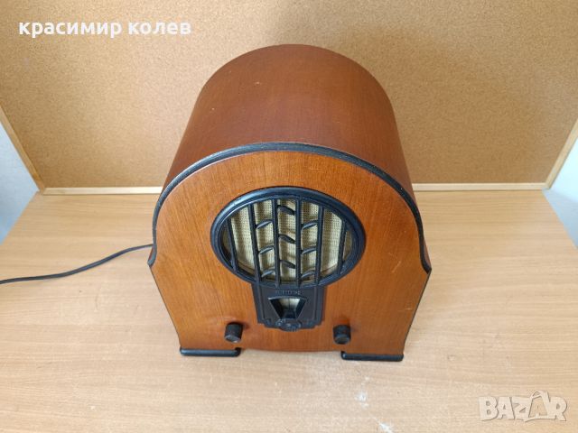 реплика на старо радио "PHILIPS", снимка 5 - Антикварни и старинни предмети - 46263477