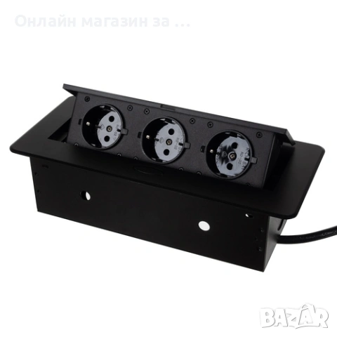 Разклонител за вграждане с 3 гнезда Izoxis