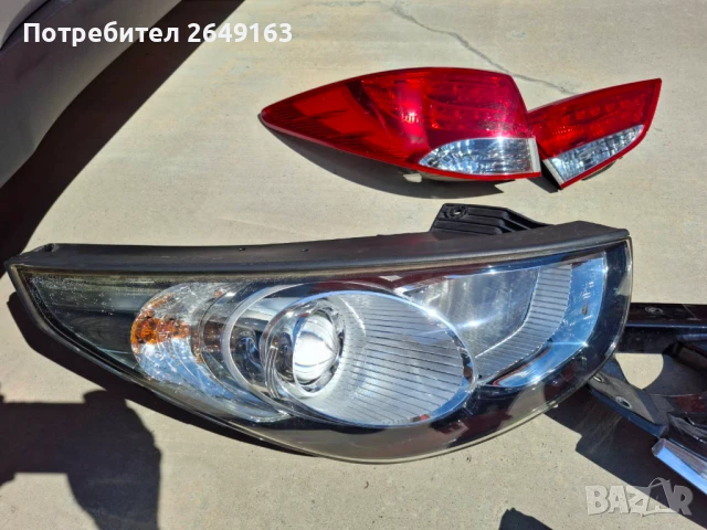 Фарове Стопове Решетки -  Хюндай их35 / Hyundai ix35 / 2009-2015, снимка 3 - Части - 50531582