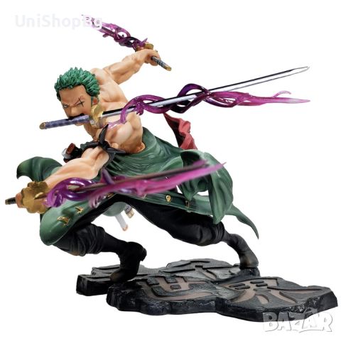 One Piece Zoro фигурка от PVC 18см , снимка 4 - Колекции - 45338944