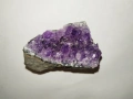 Естествен аметист – необработена друза, 75 г / 6,5 см, бразилски. , снимка 2