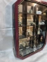 Стенна витрина с огледален гръб за малки фигурки, снимка 3