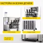 Нова машина за италиански сладолед 3 вкуса 1200w Гаранция , снимка 4