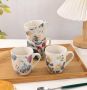 Порцеланова чаша за чай 300ML, флорални мотиви, снимка 6