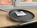 Алуминиев Тиган Agnelli 3мм за Палачинки с Незалепващо Покритие и Дръжка от Неръждаема стомана, 24см, снимка 2