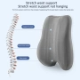 Ортопедична лумбална възглавница за гръб и кръст от мемори пяна - за офис, кола и дом, снимка 6