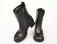 NEW! Кожени дамски боти на ток, снимка 2